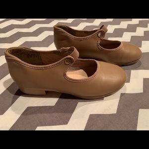Capezio Carmel Tap Shoes Girls Size 12.5 EUC!